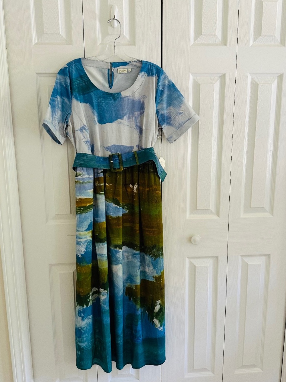 Spartina midi dress M NWT